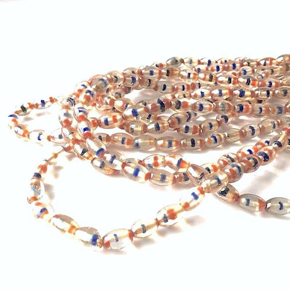 Vintage Multi Strand Glass Beaded Necklace - image 6