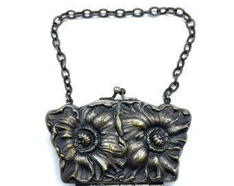 Antique Repoussé Coin Purse