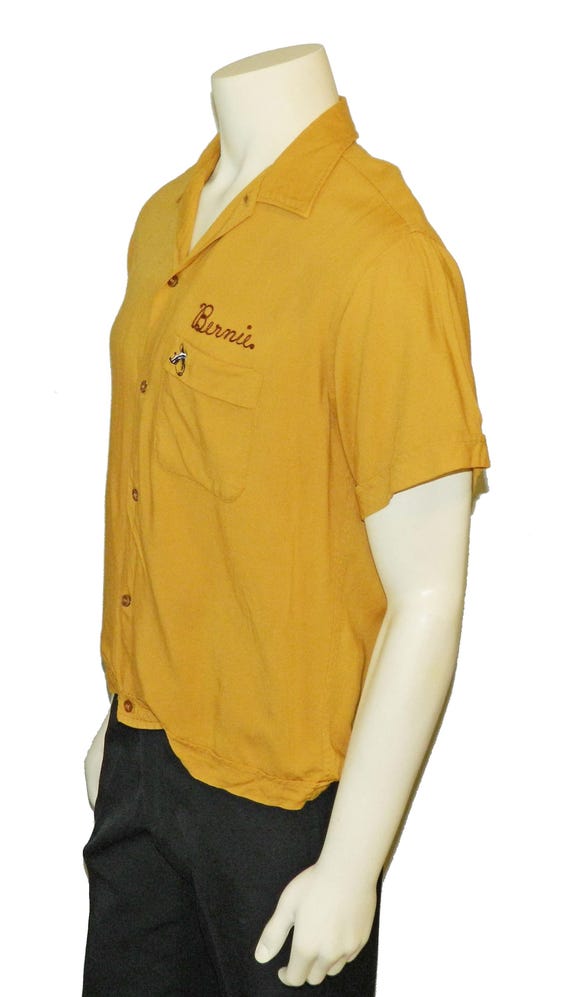 Vintage 1960s Mens Hilton Boyds Coffee Graphic Logo Bowling