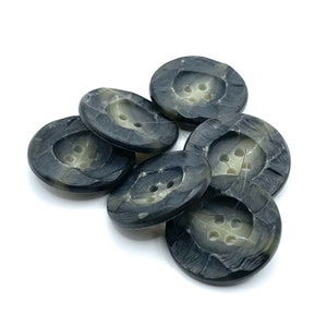 Vintage 1950s Coat Buttons Set of 6