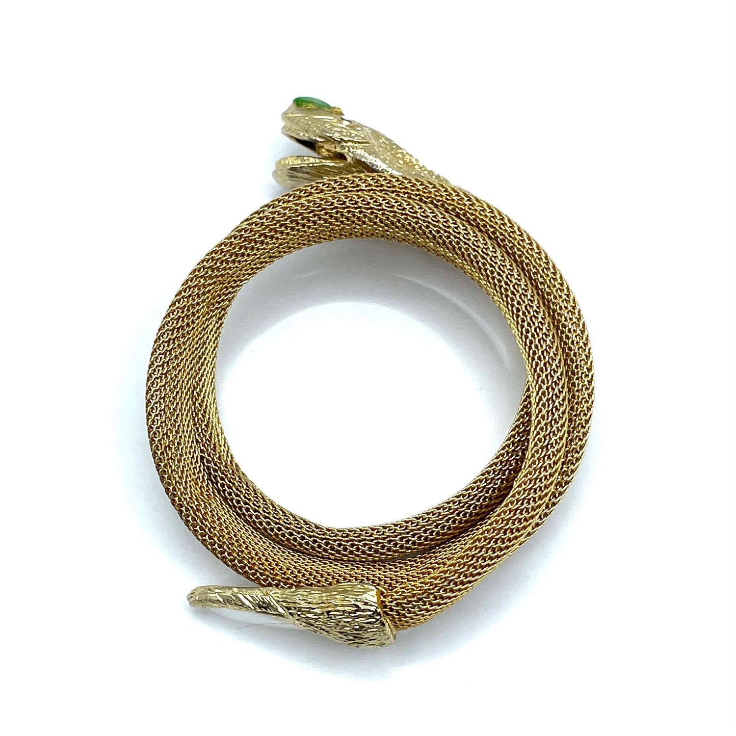Vintage 1950s Hobé Snake Bracelet - Etsy