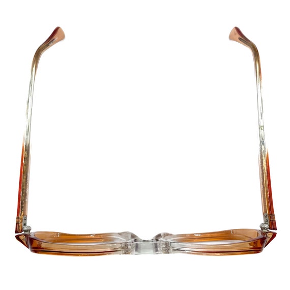 Mens Vintage Amber Fade Eyeglass Frames Never Used - image 7