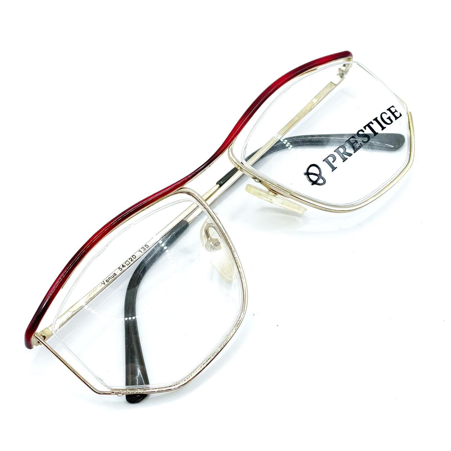Rare 80s Wimbledon Oversized Vintage Eyeglass Frame Never Worn Zeiss - Marwitz 194 Vintage 80s Glasses Frames – Ed & Sarna  main image 3