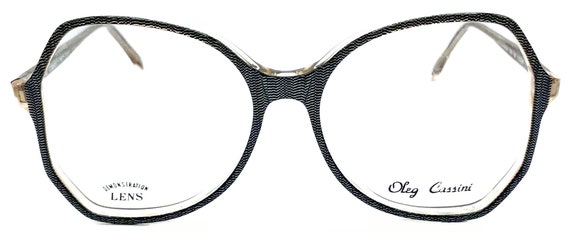 Vintage 1980s Oleg Cassini Designer Eyeglasses Ne… - image 6