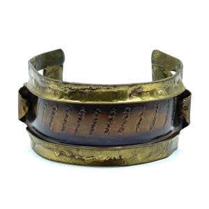 Vintage Artisan Copper Cuff Bracelet