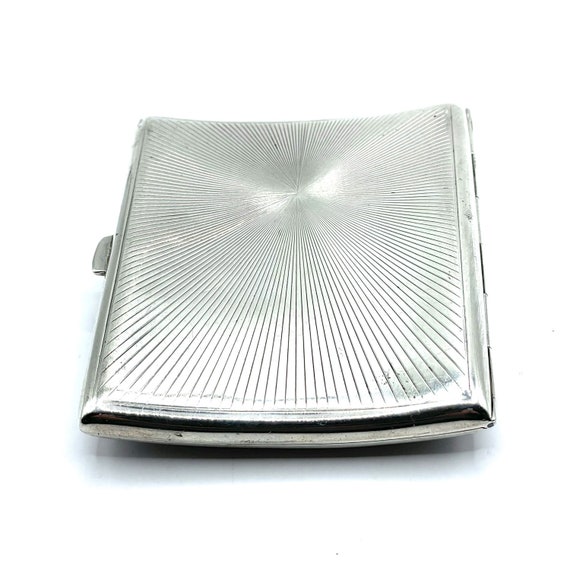 Vintage 900 Silver Cigarette Case Wallet - image 4