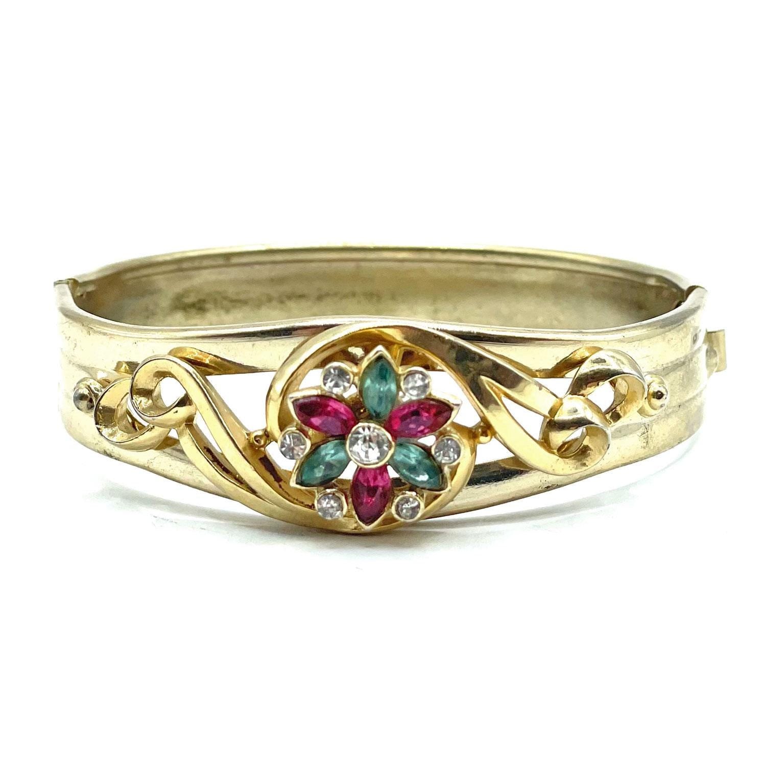 1940年代のバングルブレスレット - Etsy 日本