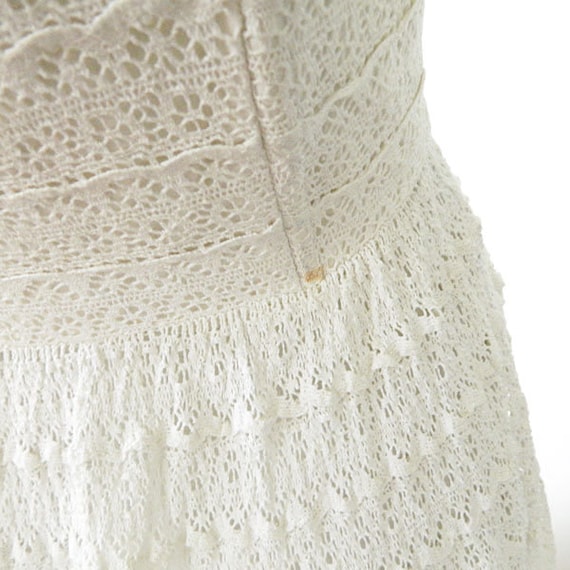 Vintage 1950s Cotton Lace Sundress - image 5