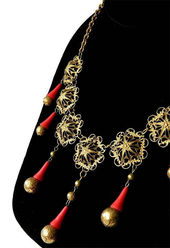 Vintage 1930s Bib Necklace