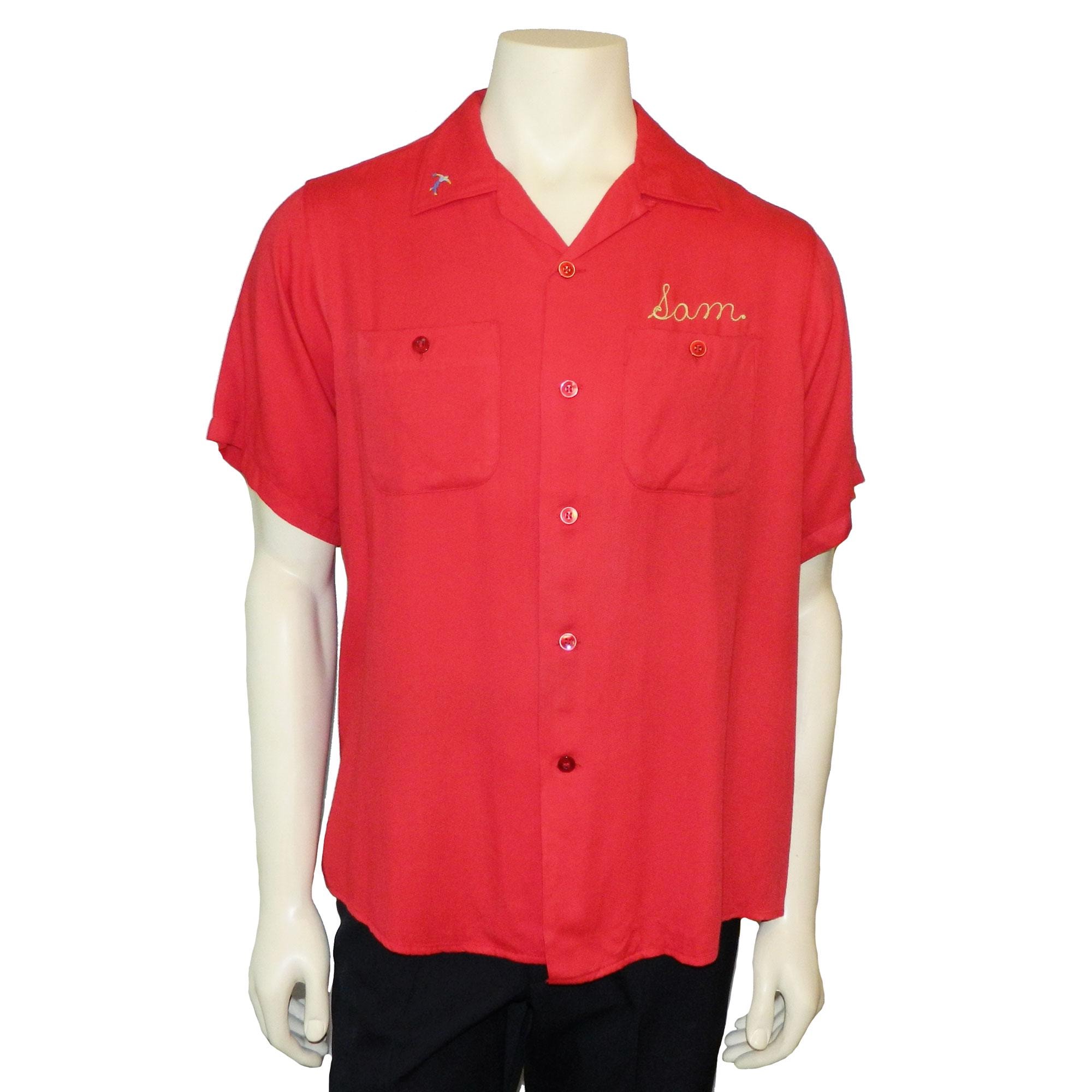 Vintage 1950s King Louie Chain Stitched Bowling Shirt - Etsy