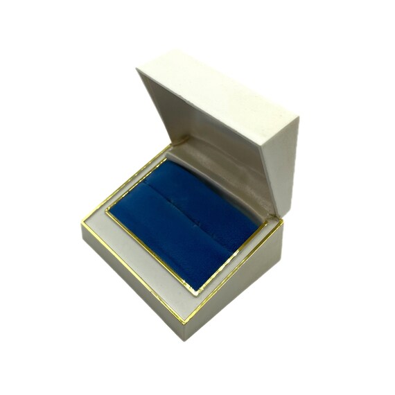 Vintage Mid Century Modern Ring Box 1950s - image 4
