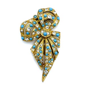 Vintage 1930s Art Deco Dress Clip