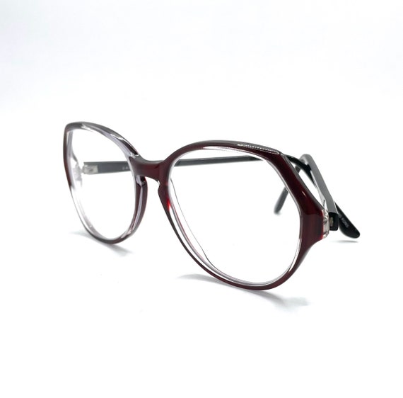 Vintage 1980s Red Eyeglass Frames Never Used - image 9