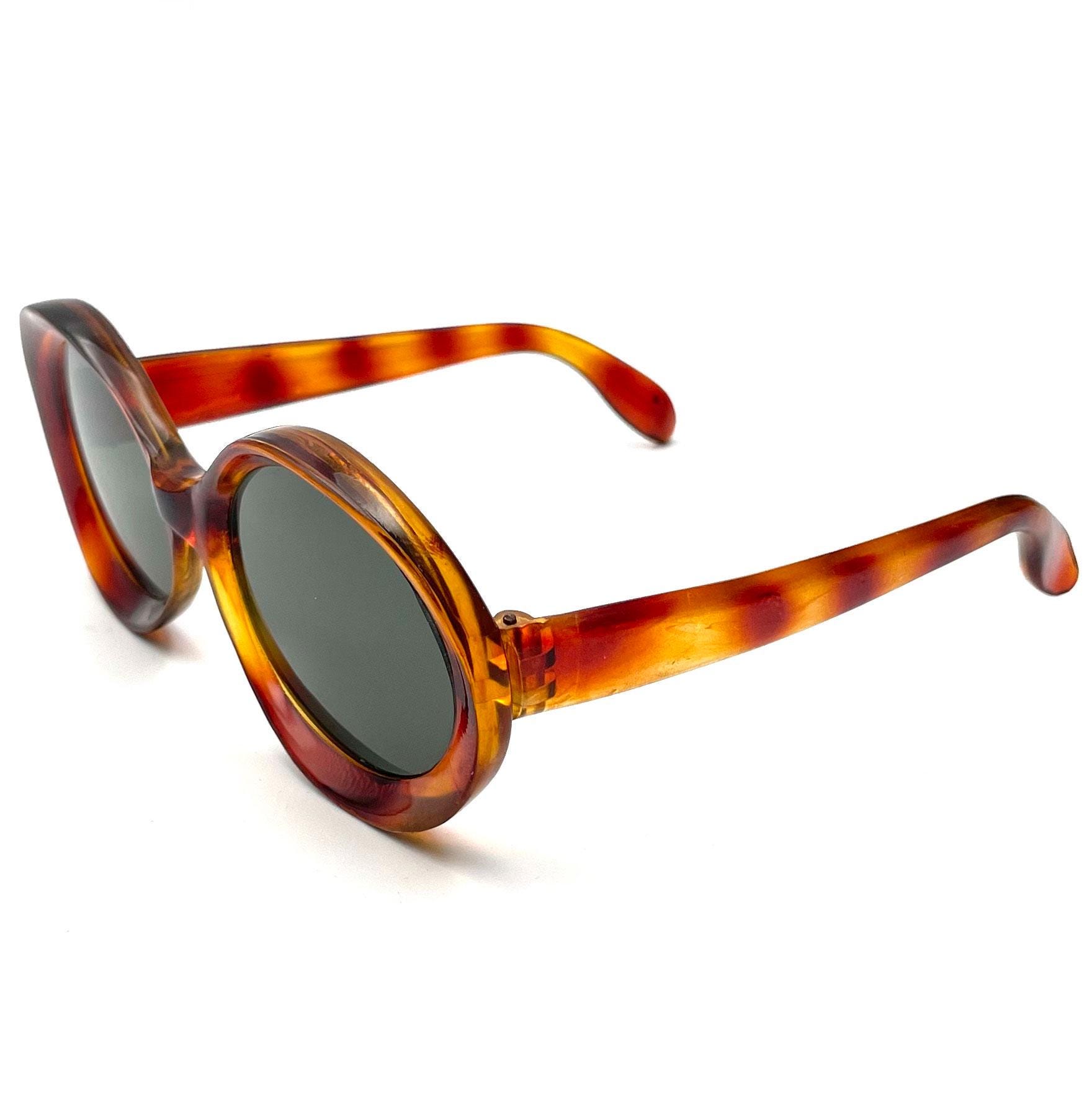 60s FRAME ITALY サングラス イタリア製 ビンテージ スクエア 黒 