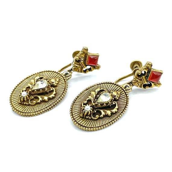 Vintage Drop Earrings - image 3