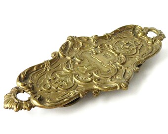 Antique Victorian Rococo Pen Rest For Desk