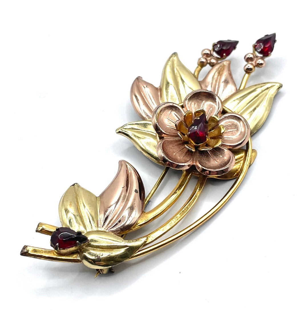 Ancienne broche art deco en argent 800 (Gebraucht) in Courrendlin für