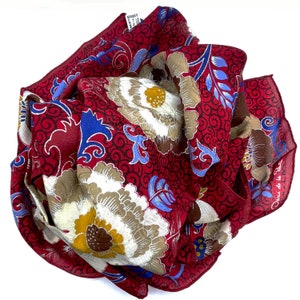 Vintage Silk Oscar de la Renta Designer Scarf