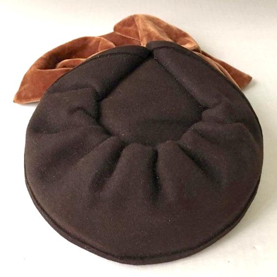 Vintage 1940s Tilt Hat - image 8