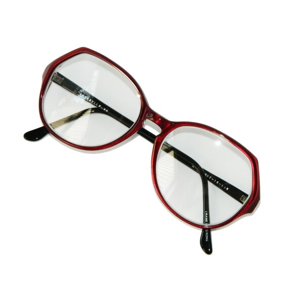 Vintage 1980s Red Eyeglass Frames Never Used - Etsy Israel display picture 1