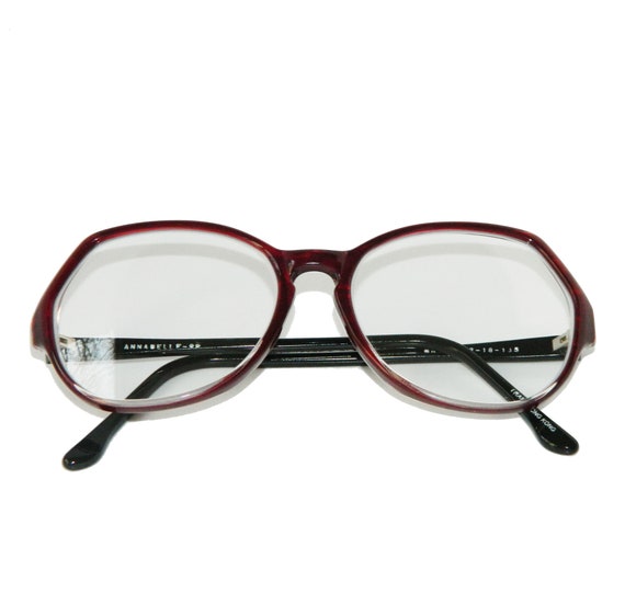 Vintage 1980s Red Eyeglass Frames Never Used - image 8