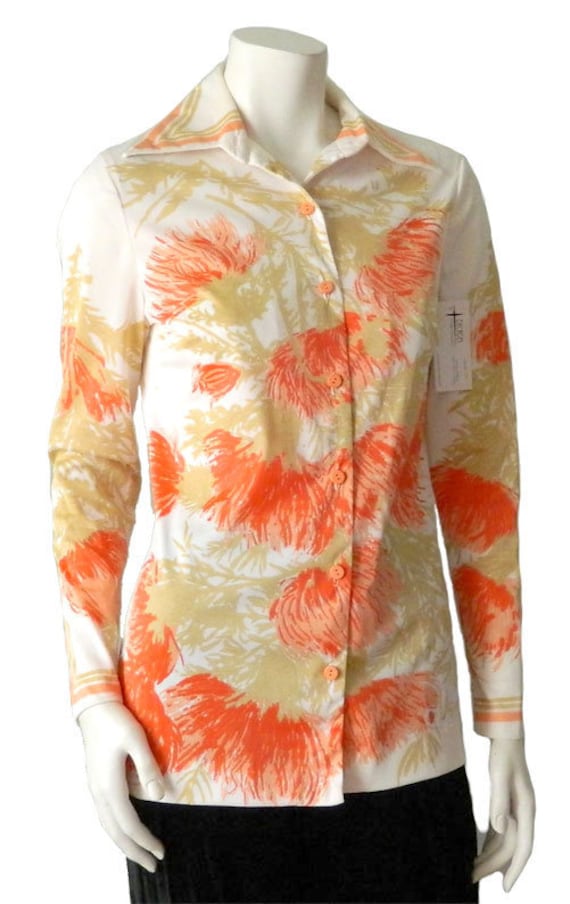 Vintage Vera Neumann Floral Blouse