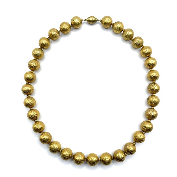 Vintage 1930s Art Deco Beaded Necklace - image 9