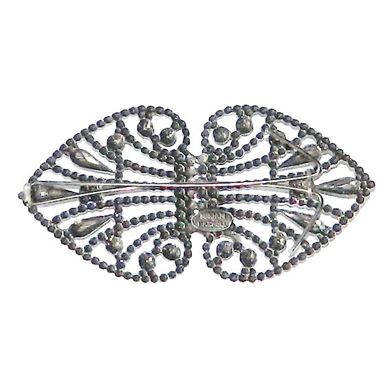 Vintage Art Nouveau Hair Clip Gem