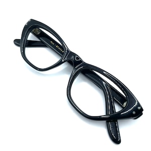 Montura de gafas francesa vintage, nunca usada, talla pequeña