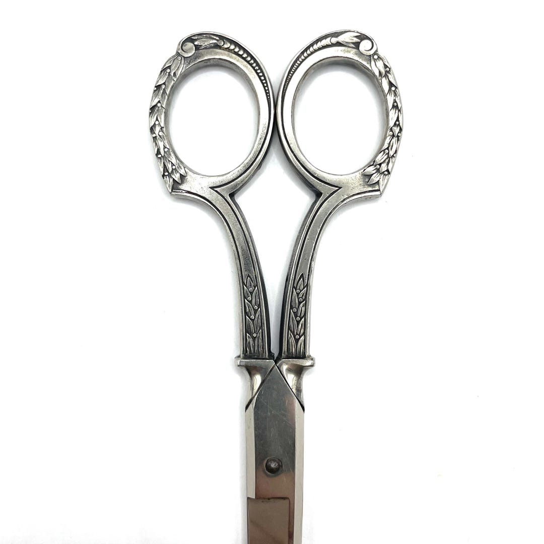Vintage Scissors With Fancy Handles and German Blades - Etsy