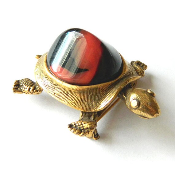 Vintage Original By Robert Turtle Brooch - image 2