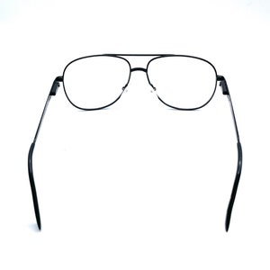 Vintage 1980s Black Aviator Style Eyeglasses Never Worn Large image 10