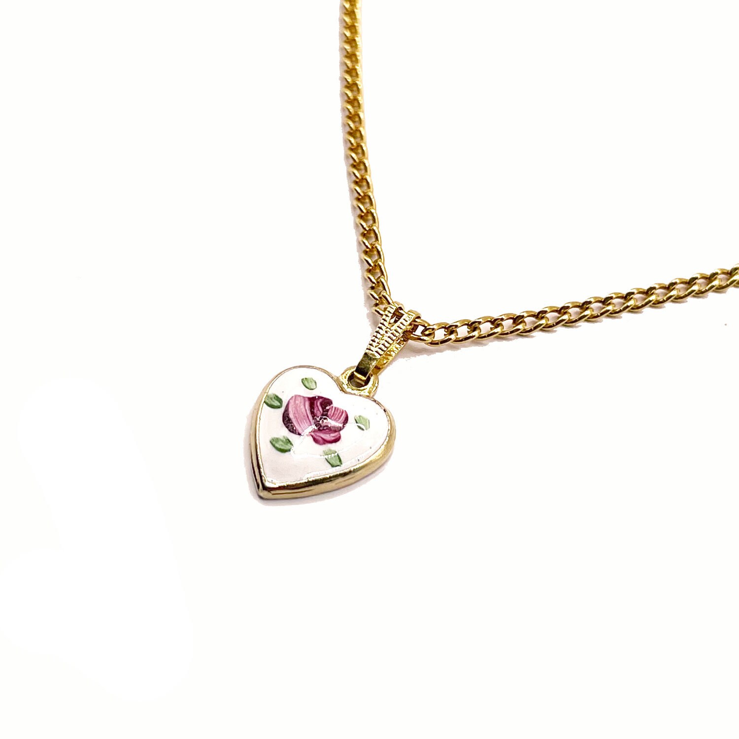 ■VINTAGE HOLLYWOOD■ Petit Two Heart Necklace VH249ONE003M Return to Tiffany™ mini double heart tag pendant in silver
