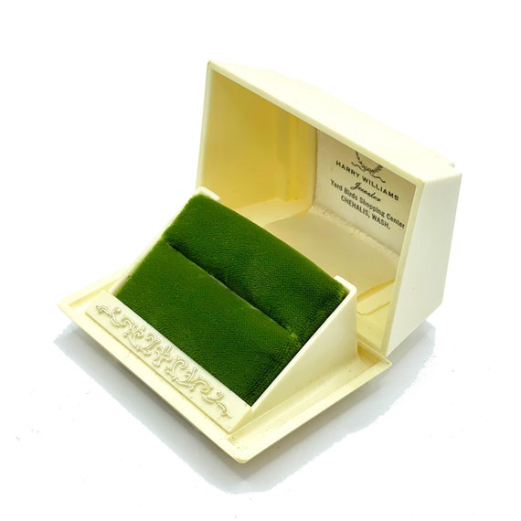 Vintage Mid Century Modern Ring Box - image 1