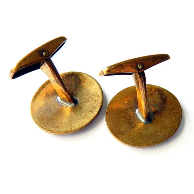 Vintage 1950/'s Celtic Copper Cuff Links Hallmarked