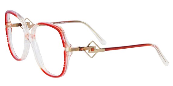 Vintage 1980 Sophia Loren rojo naranja gafas marcos nunca usado Etsy Mexico