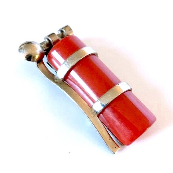 Vintage 1930's Art Deco Bakelite Dress Clip