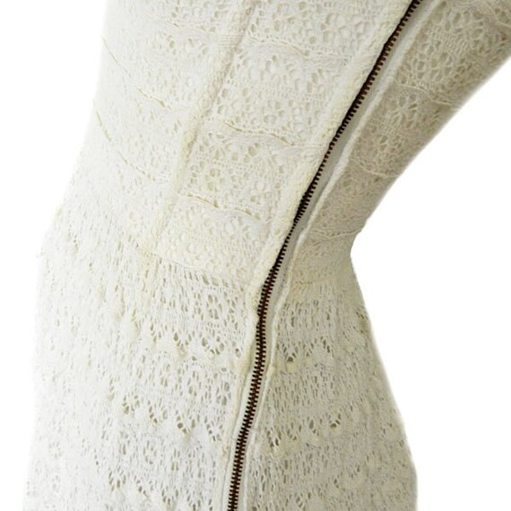 Vintage 1950s Cotton Lace Sundress - image 4