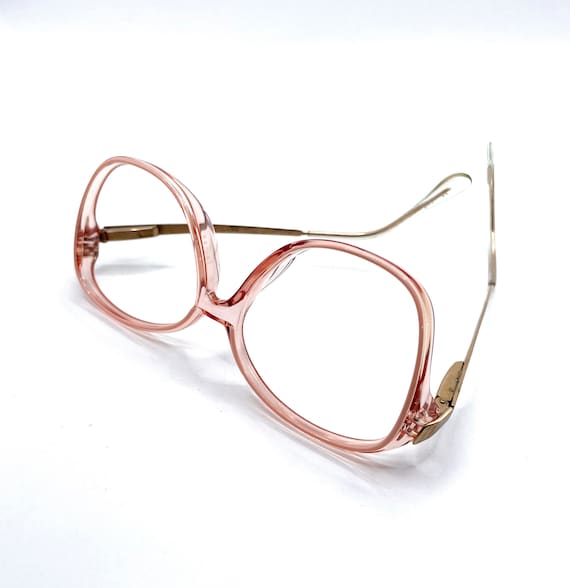 Vintage 1980s Pink Eyeglass Frames Never Worn - image 4