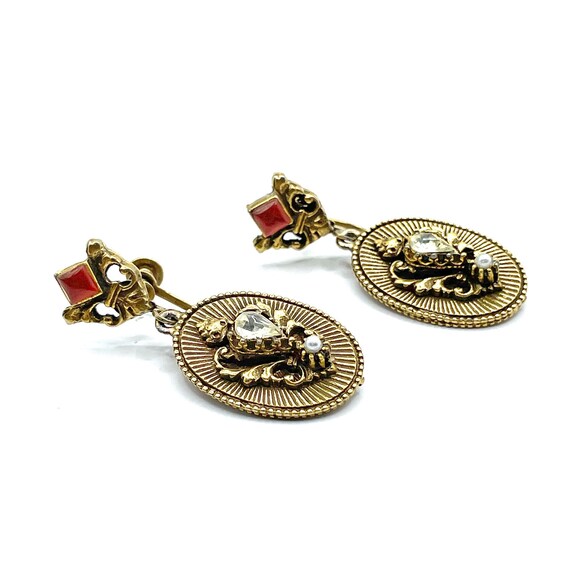 Vintage Drop Earrings - image 6