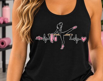 Barre for Life, Cute Barre Shirt, Barre Workout Tank, Fitness Lover Gift, Barre Instructor Shirt, Colorful Gym Tank