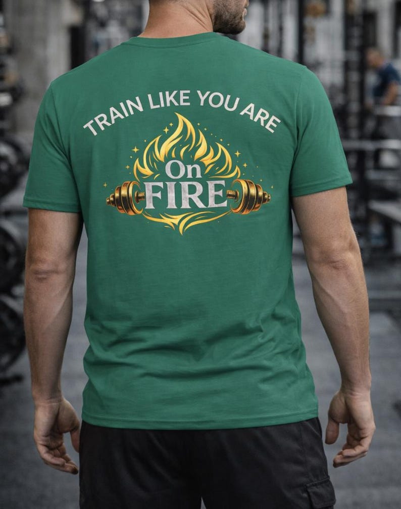 Train Like You Are On Fire Tee