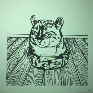 Roll Me One, Screen Print