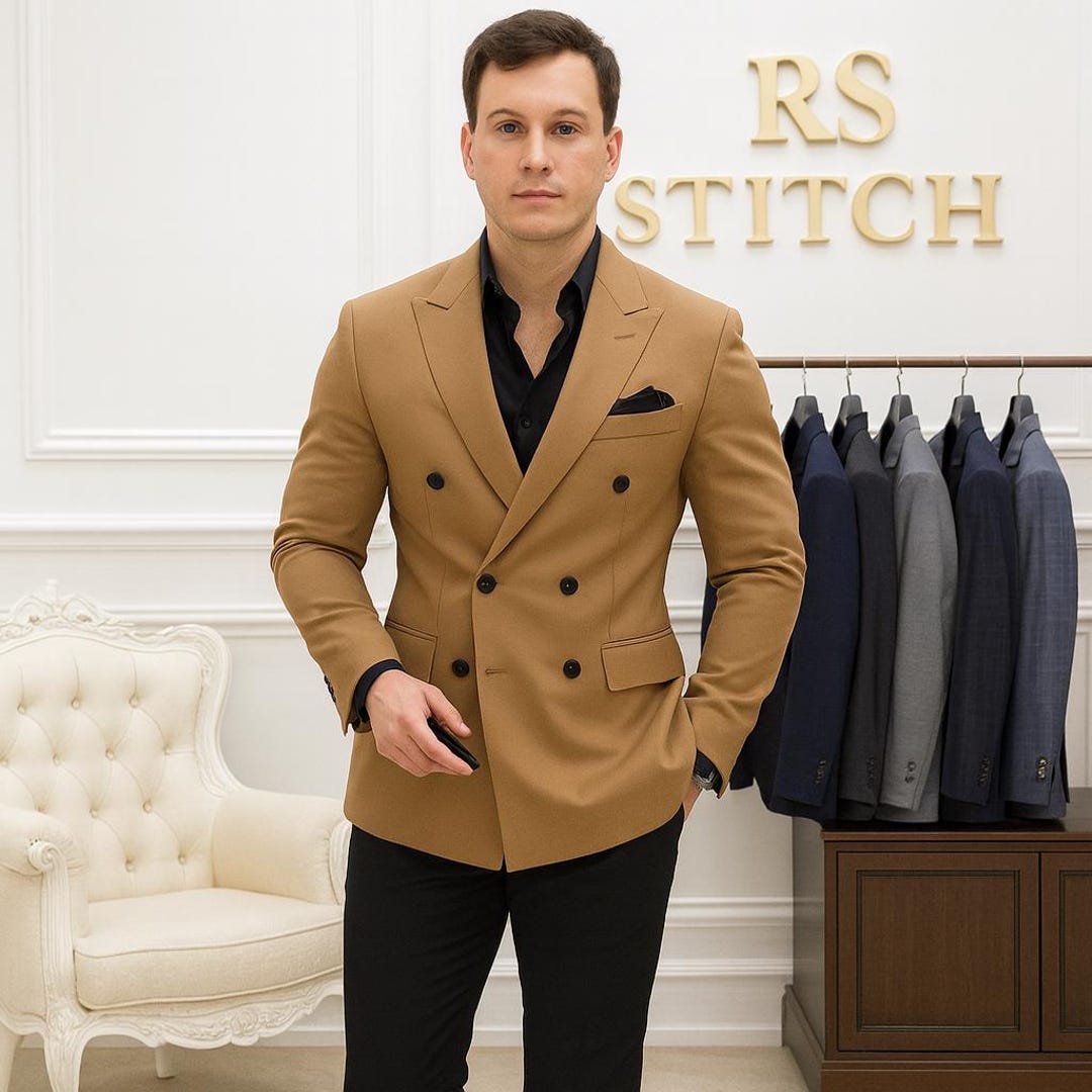CAHLUMN Double Breasted blazer Lサイズ il_1080xN.7235789158_swit.jpg
