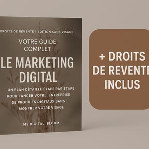 Digital Marketing Ebook Complete Guide to Creating and Selling a Digital Product Resale Rights Included