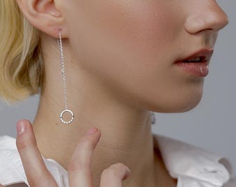 Boucles D'Oreilles Femme En Argent 925,Boucle D'Oreille Golden Shine