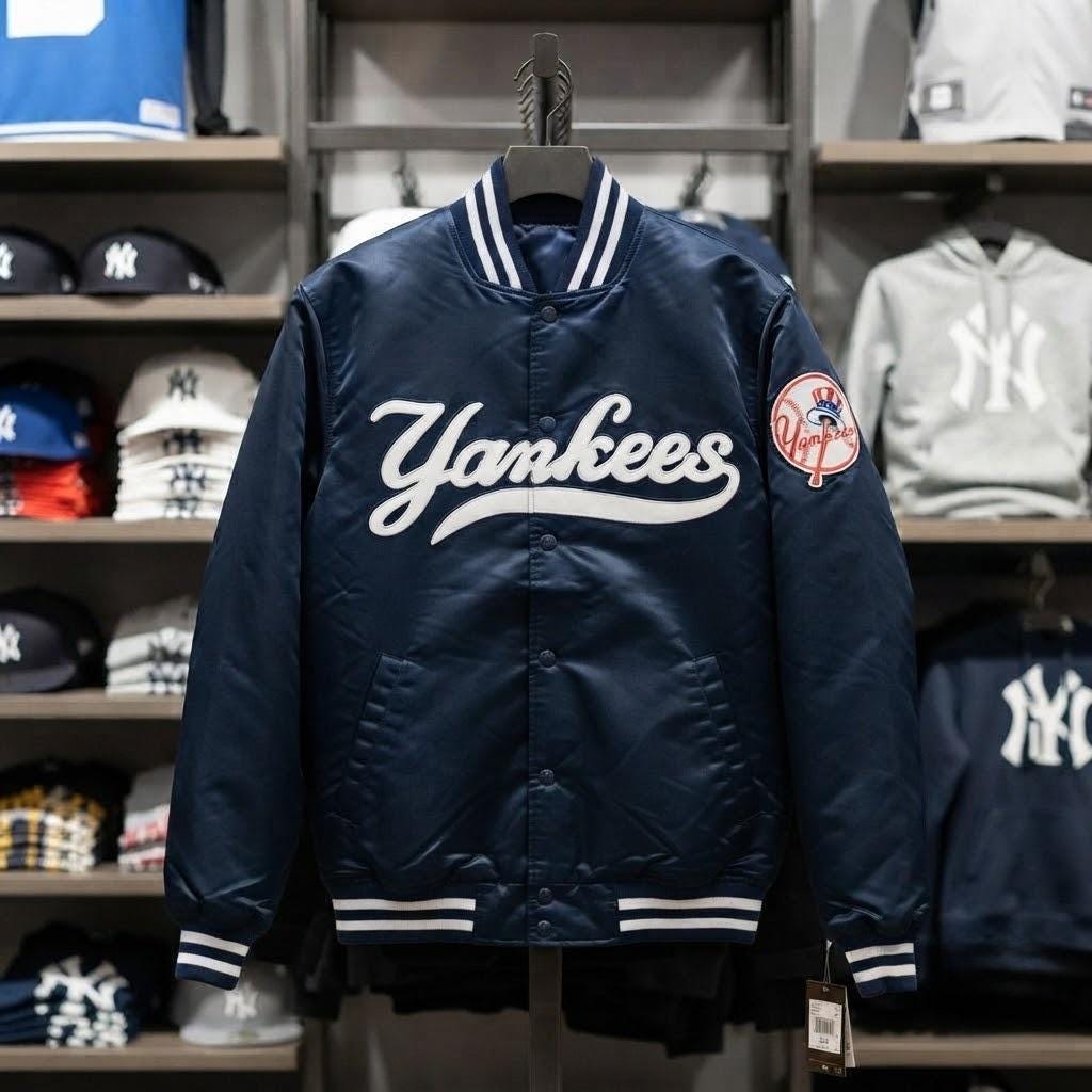 Yankees Satin Jacket - Etsy