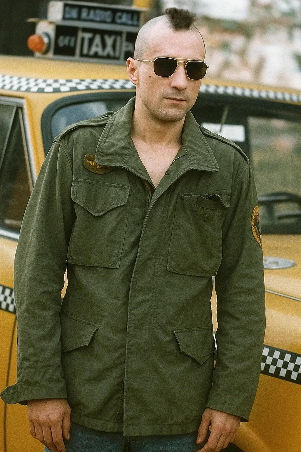 Taxi Driver M-65 Field Jacket – Robert De Niro Cosplay, 70s