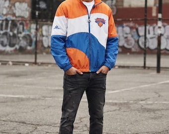 Vintage 90's New York Knicks Champion Authentic Warm up Jacket