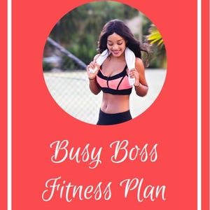 Busy Boss Fitness Plan
